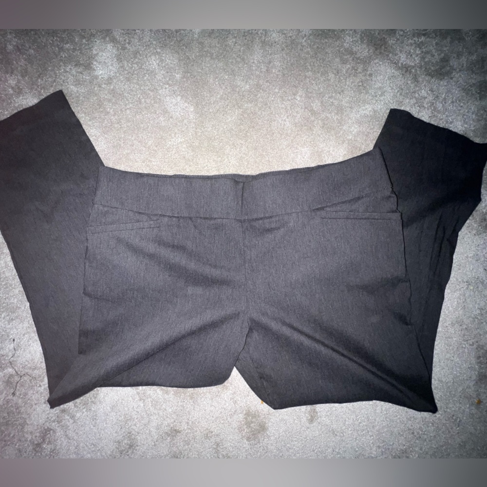 2x dress pants dark grey